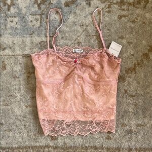 Free People lace cami